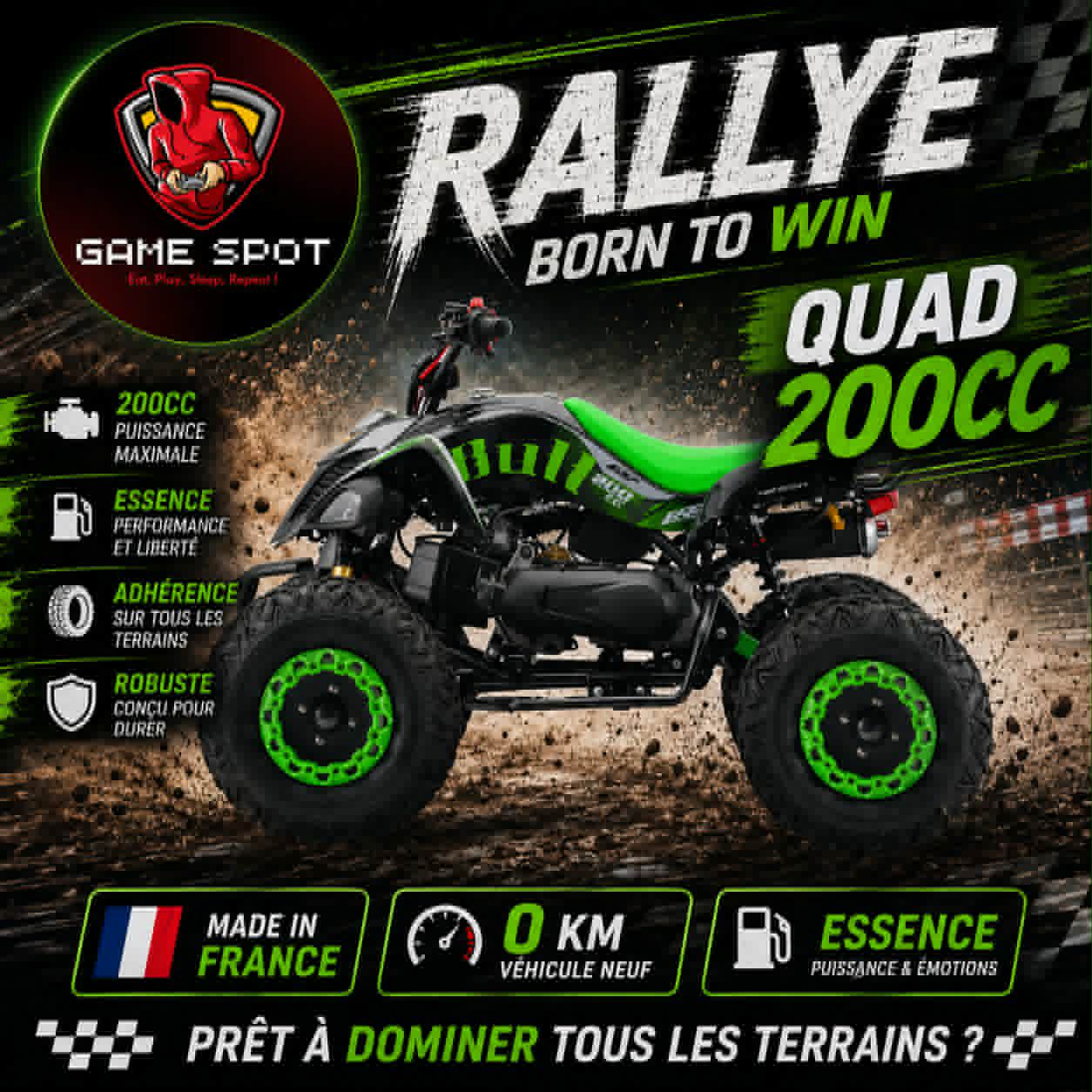 QUAD 200cc