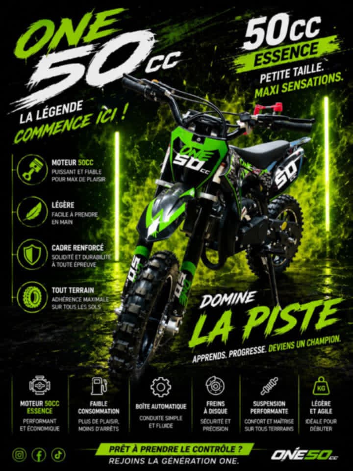 ONE 50cc
